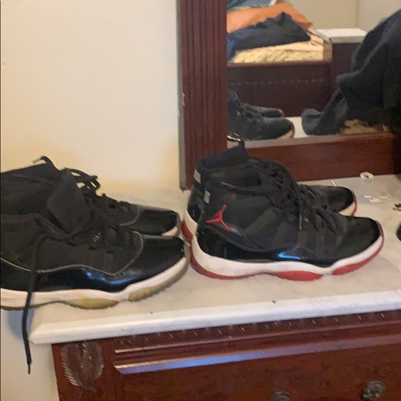 2 pair of Jordan 11s size 10. - Picture 4 of 4